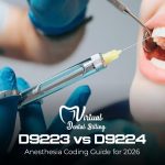 D9223 vs D9224: Anesthesia Coding Guide for 2026