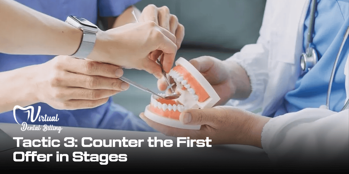 Counter the First Offer in Stages